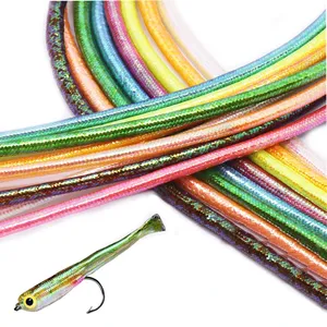 Juego <span class=keywords><strong>de</strong></span> 8 colores <span class=keywords><strong>de</strong></span> tubos <span class=keywords><strong>de</strong></span> Mylar trenzados apretados <span class=keywords><strong>de</strong></span> 5-6 mm, 4 yardas en total, con efecto perla holográfico, materiales para atado <span class=keywords><strong>de</strong></span> moscas <span class=keywords><strong>de</strong></span> pez pequeño para pesca <span class=keywords><strong>de</strong></span> lucio - Product Image 2