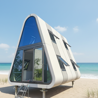 Tente de camping mobile Triangle House Homestay, grande structure en acier, conteneur anticorrosion pour camping en plein air, vacances, abri contre la pluie