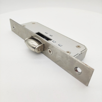Serrure de porte à loquet à rouleau en acier inoxydable Serrure de porte à mortaise