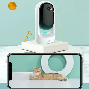 Haustier plus liefert App-Steuerung automatisches Katzen spielzeug führte Laserpointer Lichts tift interaktives Katzen spielzeug intelligentes elektronisches Katzen spielzeug - Product Image 1