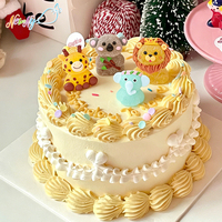 Dulces de Gelatina con Forma de Animales, Diseño Personalizado al por Mayor, Hechos a Mano, Grado Alimenticio, Comestibles en 3D, Decoración Halal para Pasteles