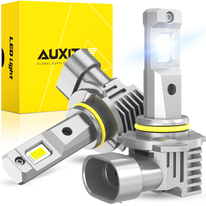 Auxito 9006 LED Headlight <b>Bulbs</b> Conversion Kit Low Beam Super <b>White</b> Lights Pack of 2 Adjustable Light <b>Bulb</b> - Product Image 1