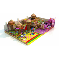 Huanan Amusement se spécialise dans la production d'équipements d'intérieur amusants roses pour les aires de jeux intérieures pour enfants