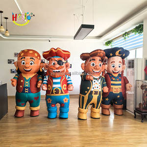 Sıcak satış kaliteli şişme karikatür karakter kostüm şişme hareketli karikatür parti ve promosyon dekorasyon için - Product Image 2