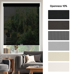 SAMADHI Bedroom Built-In Blackout Smart Roller <b>Shade</b> Manual Control <b>Window</b> Blinds - Product Image 3
