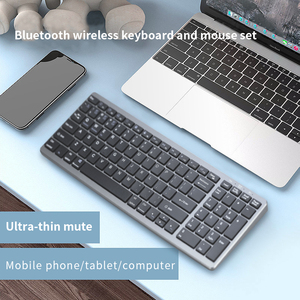 Teclado y Ratón Inalámbricos Ultrafinos de 99 Teclas, Juego de Teclado y Ratón Recargables por Bluetooth con Teclado Numérico - Product Image 4