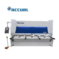 ACCURL เครื่องตัดกระดาษไฮดรอลิก CNC,2เมตรสำหรับตัดโลหะแผ่น