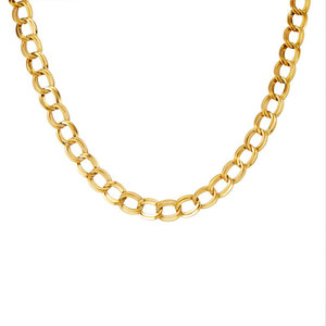 Ensemble de bijoux tendance pour femmes, collier et bracelet en acier inoxydable 316l imperméable, plaqué or 18 carats, chaîne à la mode - Product Image 5