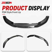 Spoiler avant en fibre de carbone style PSM ZESON pour BMW M3 F80 M4 F82 F83 2014-2018