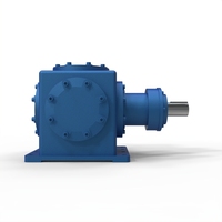 Réducteur d'engrenage conique spiralé 90° en acier inoxydable robuste, boîte de direction, inverseur à angle droit, usiné CNC par brochage pour l'exploitation minière