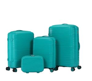 Nouveau Style PP <span class=keywords><strong>Valises</strong></span> Haute Qualité Bagages <span class=keywords><strong>Lots</strong></span> Expéditions Bagages Avec 4 Spinner Roues À 360 Degrés - Product Image 1