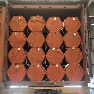 Tubo contra incendios de epoxi rojo resistente con certificación FM UL | Recubrimiento de 300 μm ASTM A795 | Stock para Israel México - Product Image 6