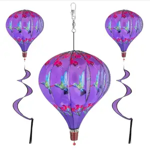 Hete Luchtballon Windspinners, Windmolen Speelgoed Voor Kinderen Tuin Decor Gazon Decoraties Buiten Windmolens Wind Twister