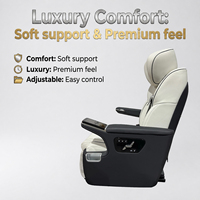 Siège VIP de luxe pour voiture, écran tactile, éclairage ambiant, 9 positions d'accoudoir, best-seller, pour Toyota Sienna GL8 Carnival