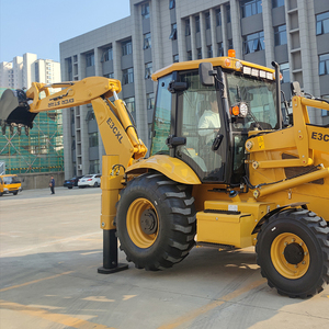 รถแบคโฮใหม่ 4x4 รถตักดิน เครื่องจักรกลงานดิน รถขุดตักไฮดรอลิกแบบล้อ สำหรับขาย - Product Image 2