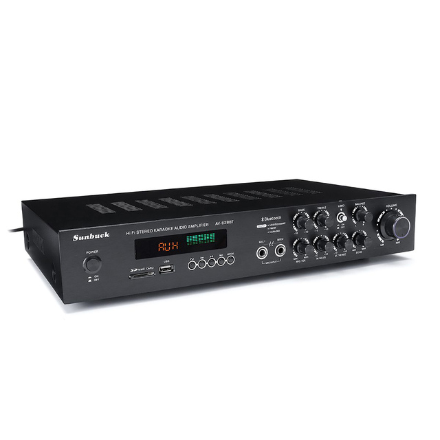 GAP-628BT Power Amplifier Board HIFI Stereo BT Surround Sound Digital Professional Mixer Amplifier