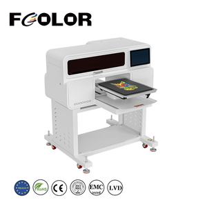 Fcolor Chất lượng cao A3 DTG máy in trực tiếp dệt bông phẳng in ấn để may kỹ thuật số tự động điều kiện mới - Product Image 3