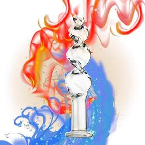 BDSM steker <span class=keywords><strong>Anal</strong></span> kaca Fetish mainan seks untuk wanita sisipan Vagina <span class=keywords><strong>Anal</strong></span> Stimulator kristal Buttplug untuk pijat prostat Vagina - Product Image 3