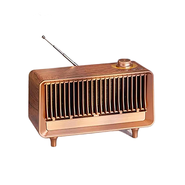 HS-3069 Classic Design Vintage Speakers FM Radio Retro Subwoofer Speaker with SD Player,Remote