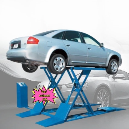Portable Scissor Car Lifter 3.5t 4t Capacity Hydraulic Scissor Lift Scissor Car Lift for Auto Repair