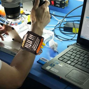 Bolsa Ajustable para Brocas con Gancho y Bucle, Imanes Fuertes, Soporte para Clavos y Tornillos, Correa Elástica para Almacenamiento de Herramientas - Product Image 6