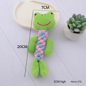 Jouet à mâcher de luxe en coton et corde pour chiens, résistant aux morsures et au broyage, pour un usage quotidien - Product Image 2