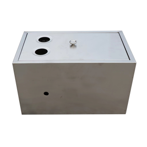 VICTORY personalizado de acero inoxidable 304 SS trampa de grasa Inox separador de aceite y agua equipo de cocina para restaurantes y hoteles - Product Image 5