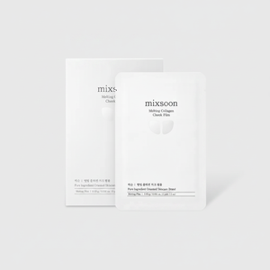 MIXSOON High Quality 10 Sheet Collagen Cheek Film Facial Masks Melting Effect - Product Image 2