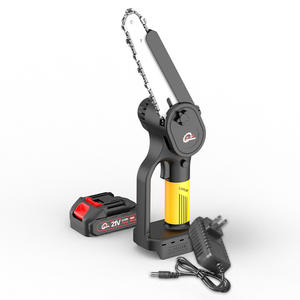 <span class=keywords><strong>Scie</strong></span> à chaîne électrique au lithium sans balais, lame en alliage, portable pour la maison, travail du <span class=keywords><strong>bois</strong></span>, élagage, sans fil, haute puissance - Product Image 2