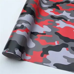 Various Color Camouflage Vinyl Wrap For Car Wrapping Film Bubble Free