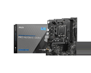 PRO H610M-S DDR4 LGA1700 เมนบอร์ดไมโคร ATX รองรับ 12th 13th Gen Intel Core I3 I5 I7 DDR4 M.2 SATA เดสก์ท็อปพีซีเมนบอร์ด - Product Image 4