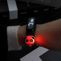 Montres électroniques à logo personnalisé 2026, best-seller, dessin animé, pour femmes, hommes, étudiants, mode, étanches, numériques à LED
