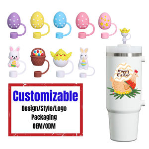 Adornos de PVC 3D de 10 mm con Temática de Pascua para Vasos Stanley |   Venta al por Mayor Personalizada - Product Image 1