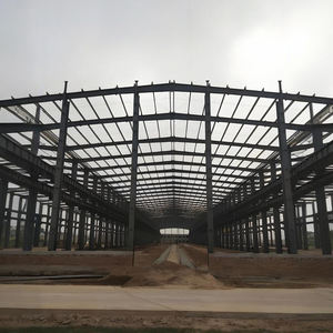 Industriële Kwaliteit Magazijn Opslag Verwijderbare Structuur Structurele Staal Aangepaste Prefab Gebouw - Product Image 4