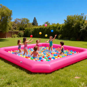 <span class=keywords><strong>Piscine</strong></span> gonflable écologique pour nouveau-nés et enfants Keyubo 4*5*0.6m, matériau PVC imperméable, taille personnalisée, vente en gros - Product Image 2