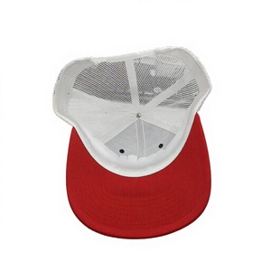 Casquette Trucker Réglable à Broderie 3D, Dos en Maille Blanche, Bicolore, Style Décontracté Américain, Fabriquée au Vietnam, Qualité Supérieure - Product Image 3