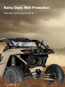 Can-Am <span class=keywords><strong>Maverick</strong></span> X3 <span class=keywords><strong>2</strong></span> Set di protezione completa per parabrezza e porta, morbido parabrezza posteriore impermeabile - Product Image 5