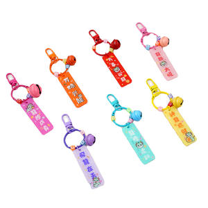 Shulei fai da te portachiavi acrilico segno di testo con un bellissimo significato, stile cinese drago anno 2024 chiave benedizione - Product Image 5