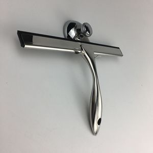 Essuie-glace en acier inoxydable pour nettoyer le verre. Grattoir à verre pour miroir de salle de bain, pour enlever le verre. - Product Image 3
