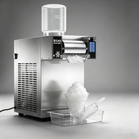 Machine à glace pilée automatique professionnelle pour usage domestique et commercial, pour la préparation de flocons de neige et de crème glacée