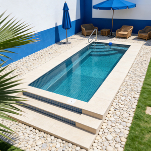 Qualité superlative Meilleures Ventes 20ft Spa 15ft Sol Extérieur 10m Fibre de Verre Durable 40ft Conteneur D'expédition Piscine - Product Image 6