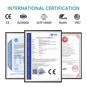 Thông tư nối 3A M8 B mã phía sau gắn chặt nữ bảng điều khiển gắn kết ổ cắm 5 pin IP67 chống thấm nước hàn đựng - Product Image 2