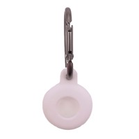 Étui de protection en silicone durable et écologique pour traceur GPS, personnalisé en usine, étanche et antichoc avec mousqueton pour chiens et chats