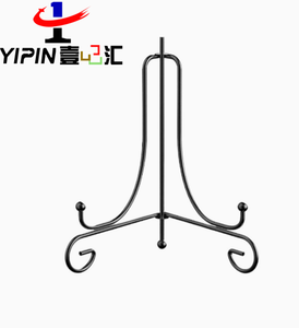 Supports métalliques écologiques modernes <span class=keywords><strong>en</strong></span> argent pour assiettes décoratives, présentoirs de livres, et chevalets élégants <span class=keywords><strong>en</strong></span> argent pour la maison - Product Image 3