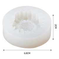 Moule à gâteau en silicone pour cuisine unique pour le bricolage moules en silicone moules à bougie pour la fabrication de bougies