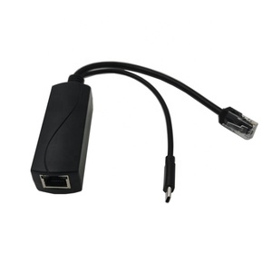 802.3af Tại Chuẩn Gigabit 1000M TYPE-C <span class=keywords><strong>POE</strong></span> Splitter 48V Đến DC 5V 3A TYPE-C <span class=keywords><strong>POE</strong></span> Injector Cho <span class=keywords><strong>AP</strong></span> Không Dây - Product Image 2