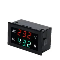 HT D85-5035VA AC60-500V 2-in-1 0-100A Voltmeter & Ammeter Digital dengan Kelas Akurasi 2% Layar Panel LED