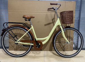 Bicicleta Utilitária Princesa Ballet Miss <span class=keywords><strong>Vintage</strong></span> 16 polegadas, Quadro Rígido em Liga de Alumínio, Garfo de Aço, Velocidade Única, Freio Traseiro OMA, 70kg - Product Image 2
