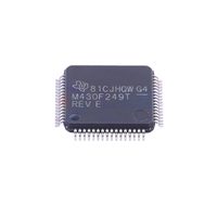 Msp430F249Tpmr Texasinstruments Lqfp-64 Microcontrolador de señal mixta 16Mhz 60Kb Flash