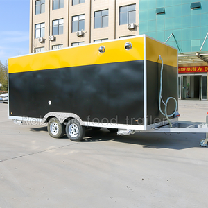 Camions de cuisine Robetaa à vendre au Canada Chariot de nourriture en crêpe à bas prix pour hôtels et caravanes de nourriture - Product Image 5